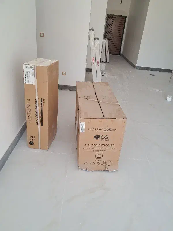 کولر گازی ال جی 24000 نو پلمپ سرد و گرم LG|کولر گازی و فن‌کوئل|شیراز, شهرک برف فروشان|دیوار