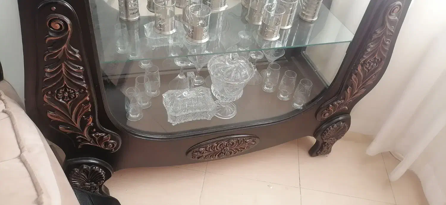 بوفه|بوفه، ویترین، کنسول|بابل, |دیوار