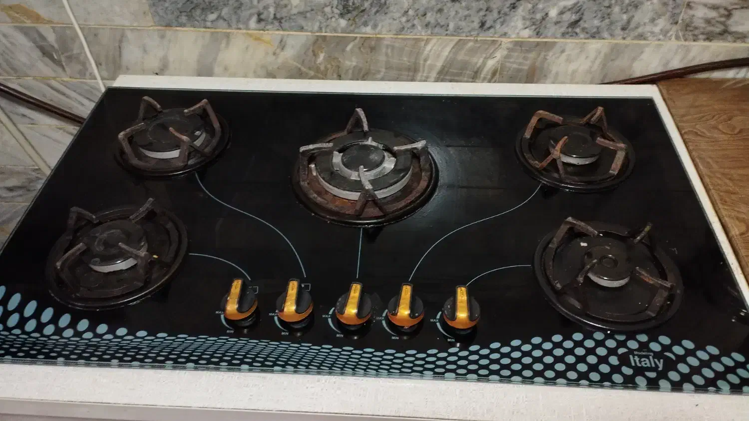 اجاق گاز صفحه ای و کابینت زیرش|اجاق گاز و لوازم برقی پختوپز|بهشهر, |دیوار