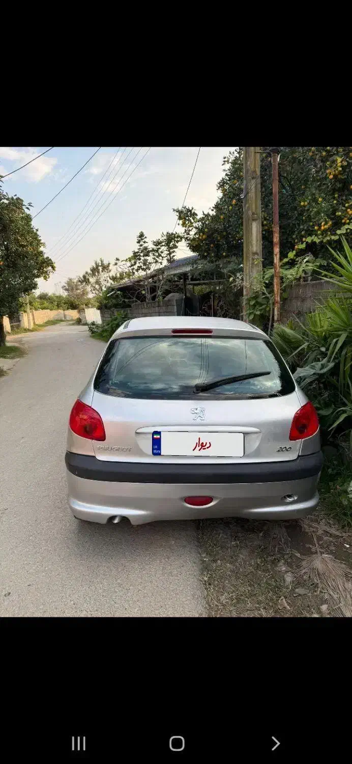 ۲۰۶ مدل ۸۳|خودرو سواری و وانت|رامسر, |دیوار