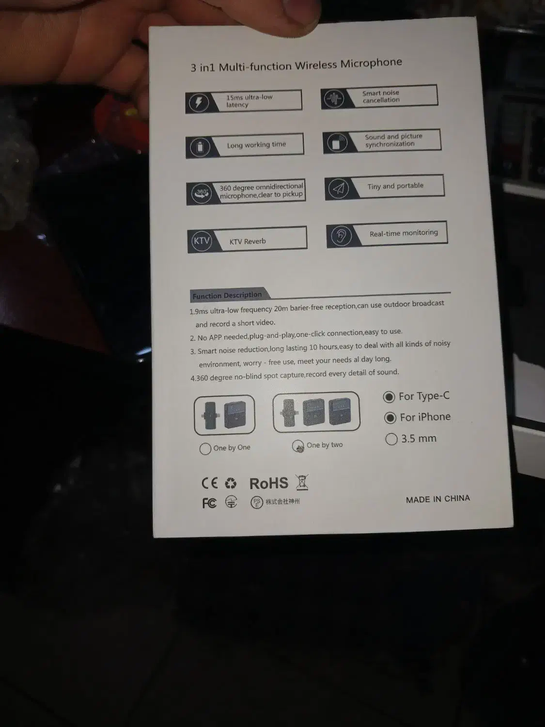 میکوفون بی سیم یقه ای|دوربین عکاسی و فیلم‌برداری|ارومیه, |دیوار