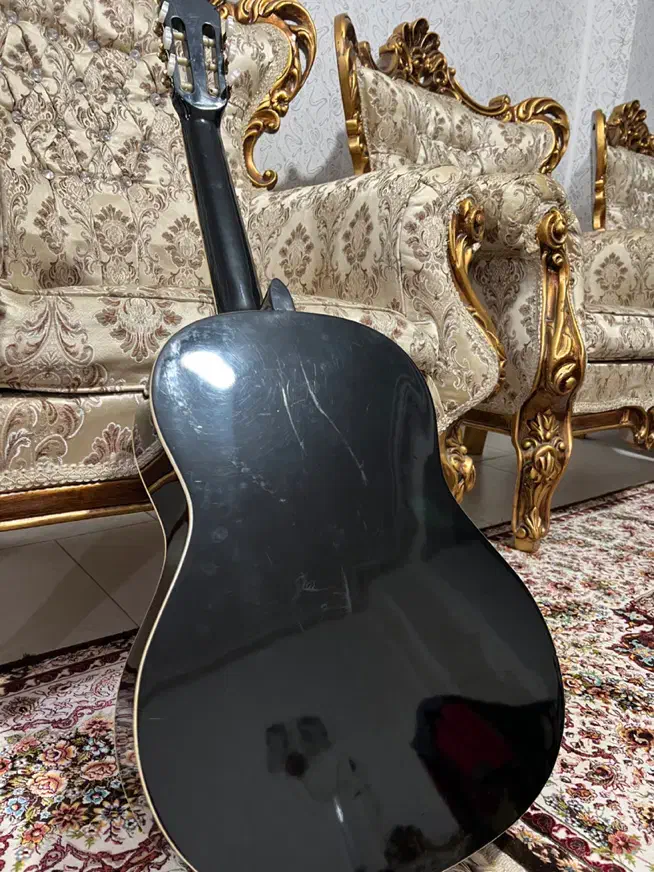 گیتار مشکی مدلAC39B/K|گیتار، بیس، امپلیفایر|ساری, |دیوار