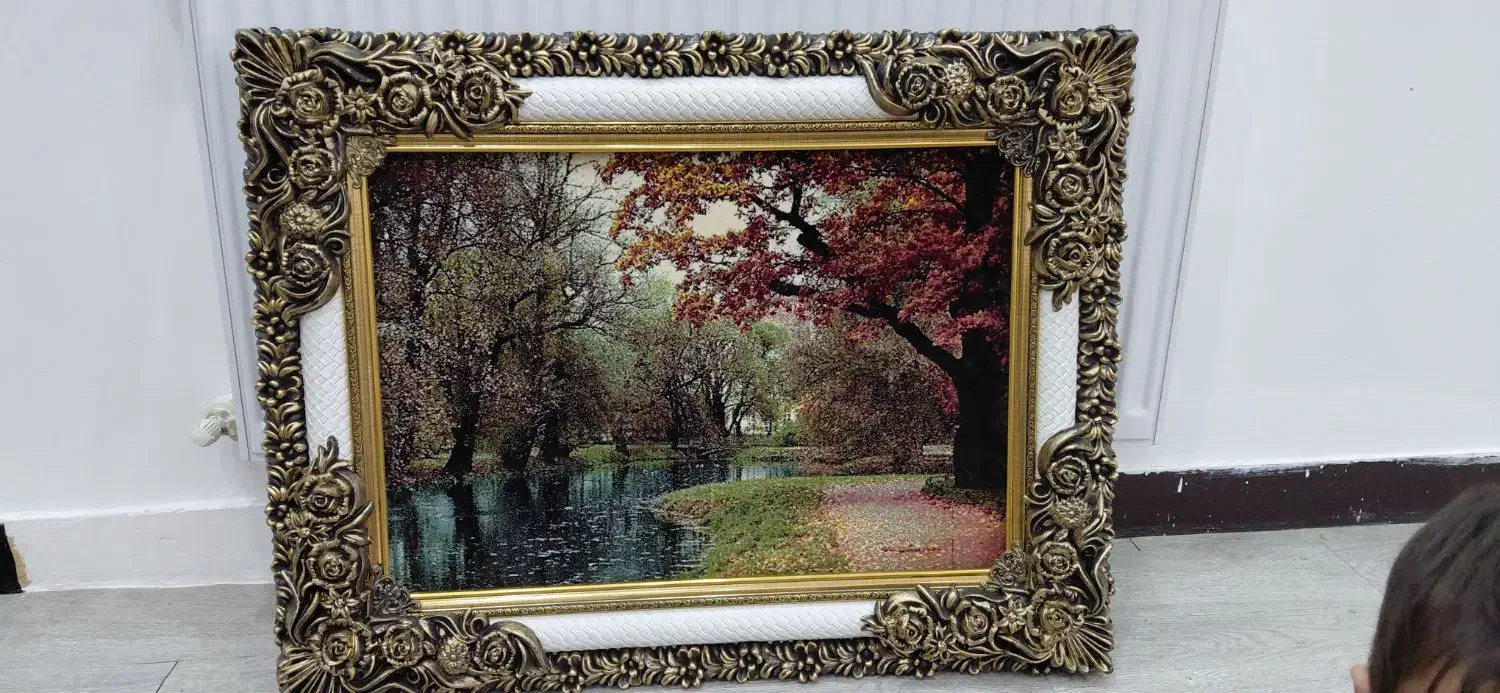 تابلو فرش کاملا نو|تابلو فرش|صومعه‌سرا, |دیوار