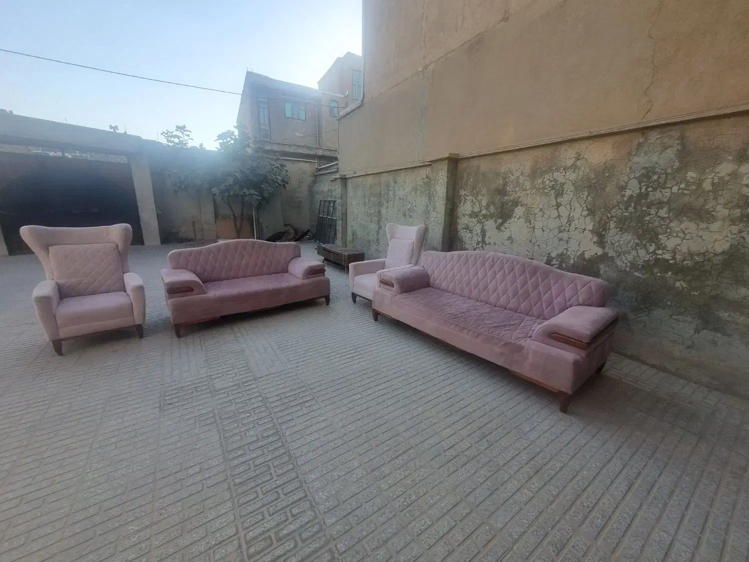 فروش مبل ۷ نفره|مبلمان خانگی و میز عسلی|ایوان, |دیوار