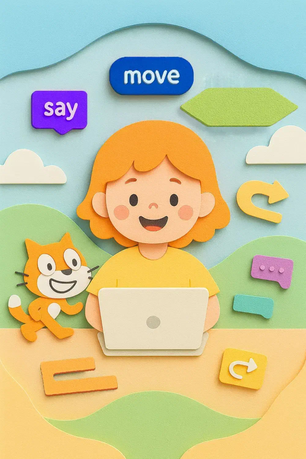 آموزش تخصصی برنامه نویسی با Scratch|خدمات آموزشی|رشت, چله خانه|دیوار