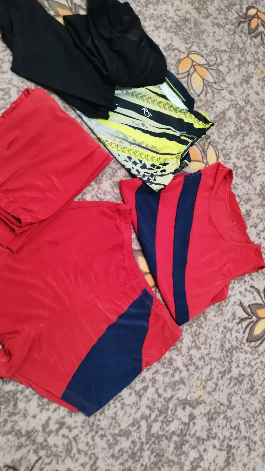 دو دست لباس ورزشی پسرونه ژیمناستیک|تجهیزات ورزشی|رستم‌آباد, |دیوار