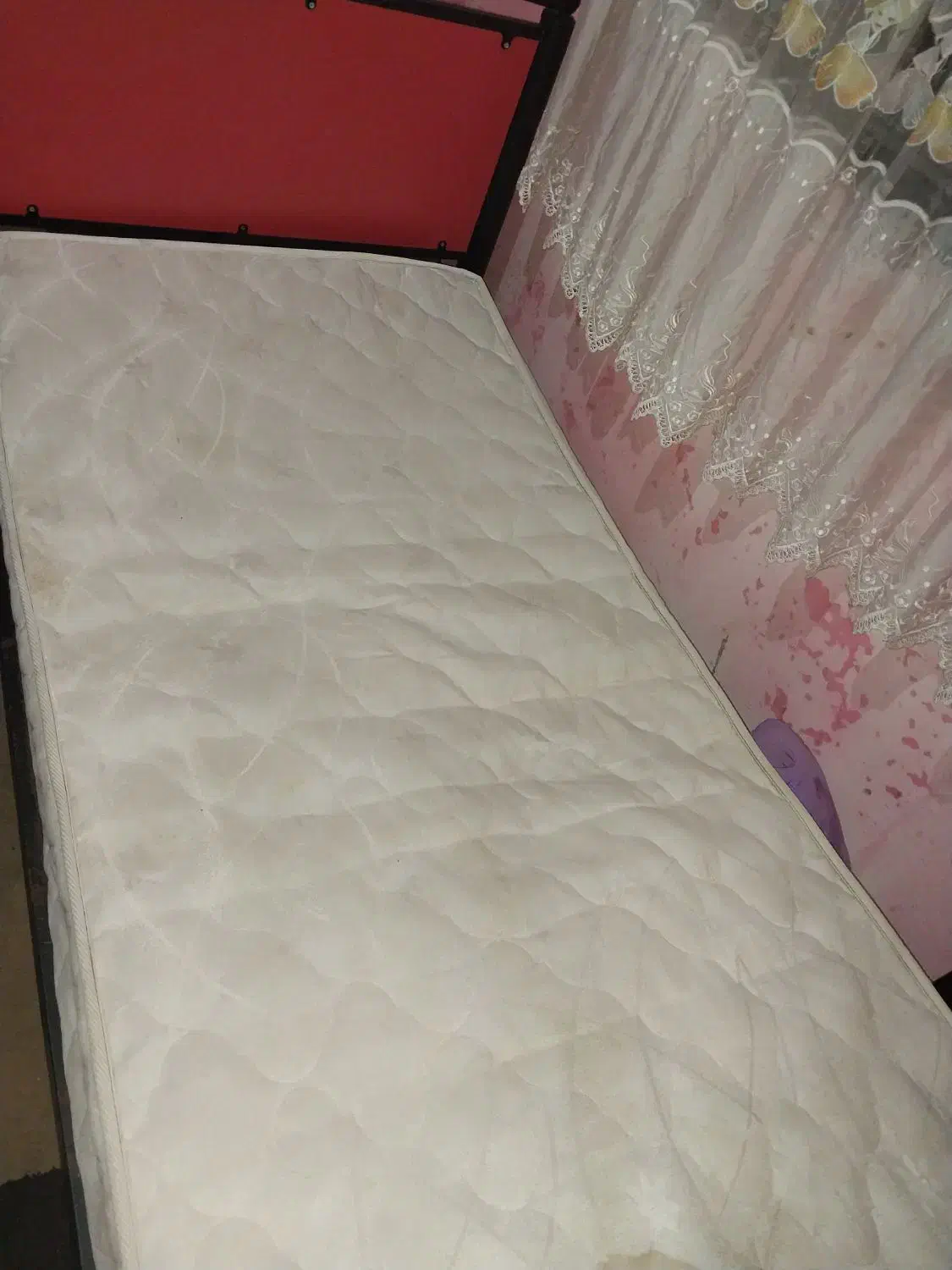 تخت یک نفره با تشک|تخت و سرویس خواب|بندر انزلی, ژاندارمری|دیوار