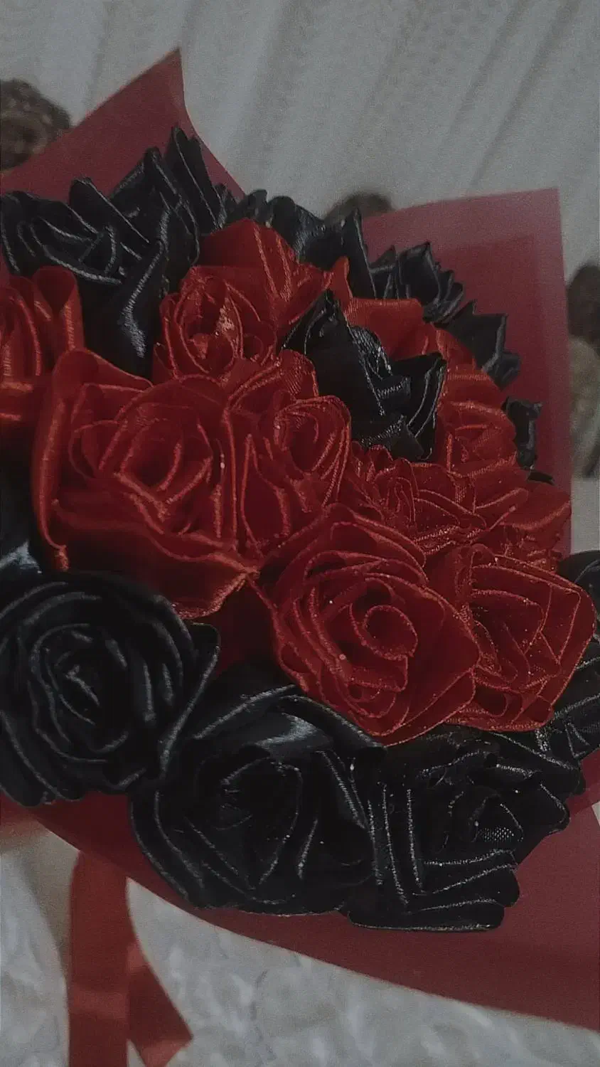 دسته گل روبانی|گل مصنوعی|آذرشهر, |دیوار