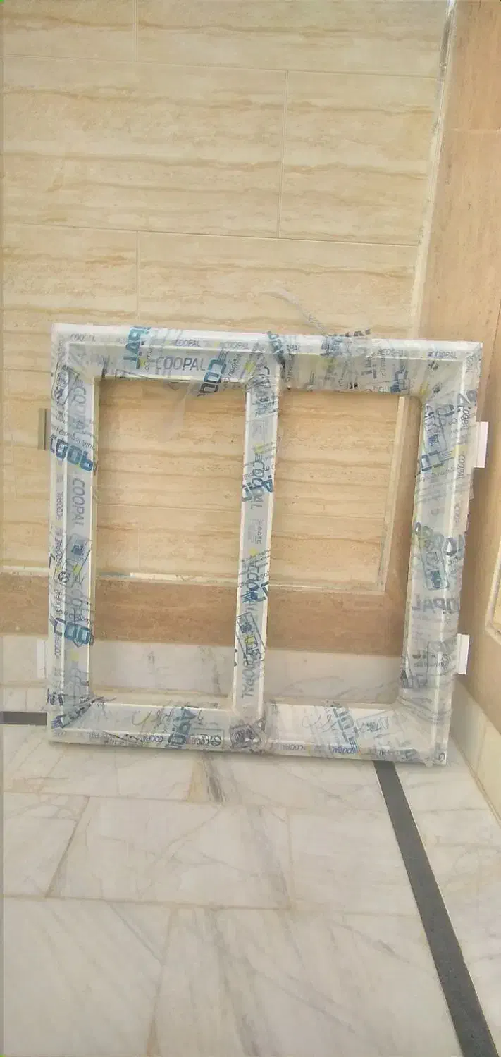 پنجره آلومینیوم سفید ریای کوپال|مصالح و تجهیزات ساختمان|تیران, |دیوار