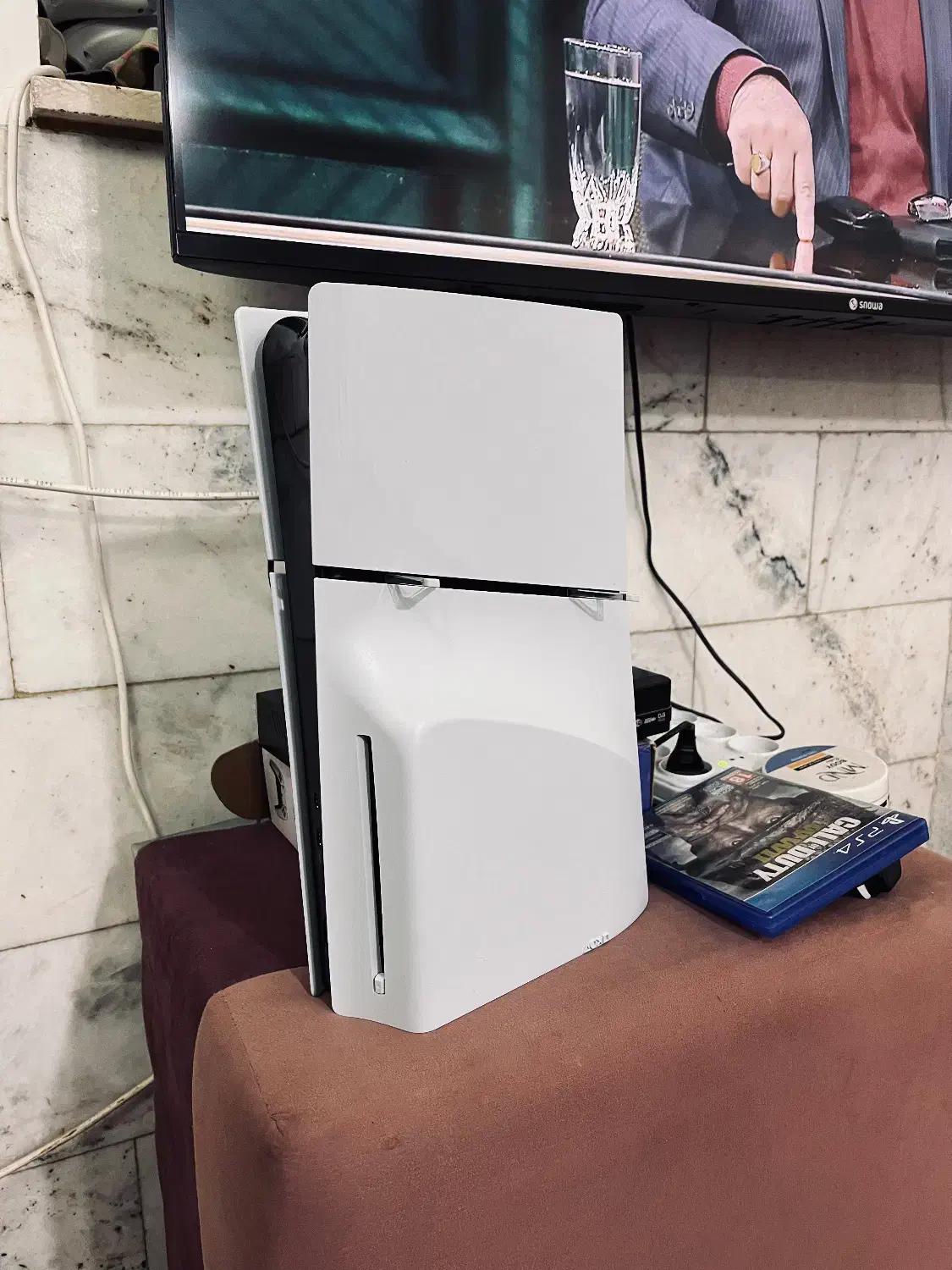 Ps5 همراه با وسایل|کنسول، بازی ویدئویی و آنلاین|کرمان, |دیوار