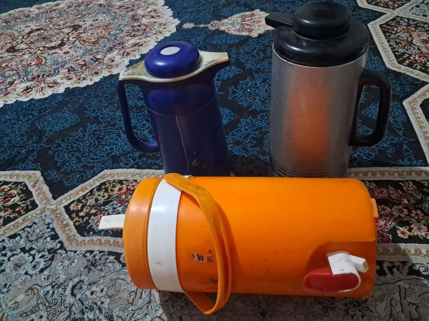 دو عدد فلکس چای خوری و کلمن آبی|سایر لوازم برقی|شیراز, نصر|دیوار