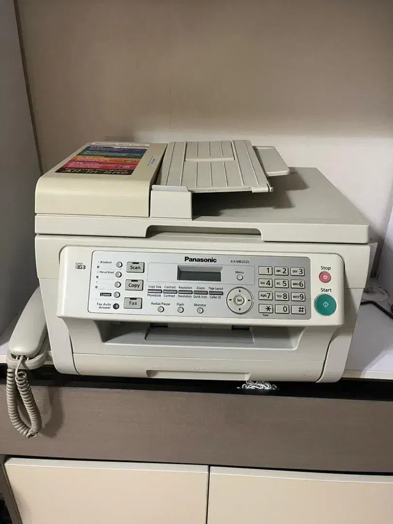 پیرینتر و فکس چندکاره لیزری پاناسونیک|پرینتر، اسکنر، کپی، فکس|تهران, گیشا|دیوار