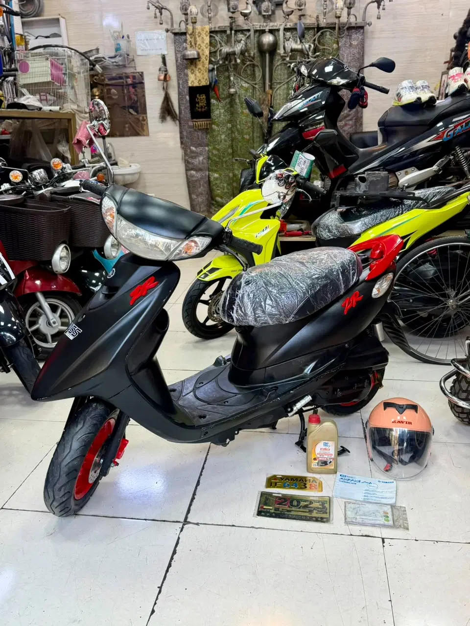 یاماها جوگ zr انژکتور فول صفر پاکشتی ژاپنی 50cc|موتورسیکلت|تهران, مولوی|دیوار