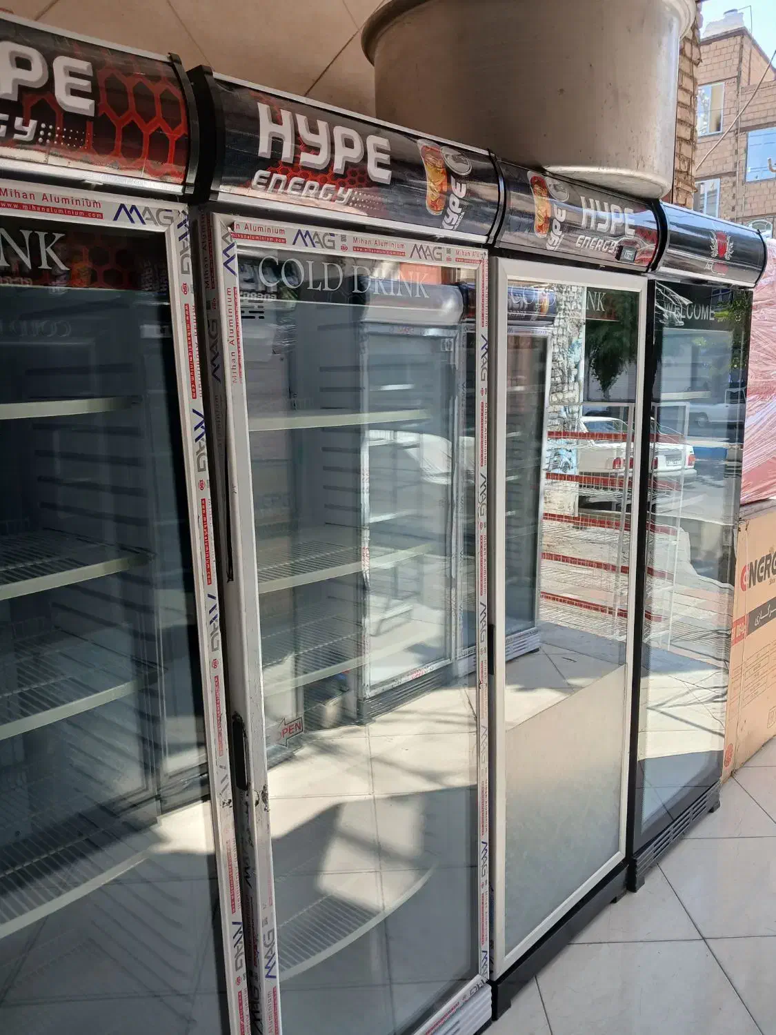 انواع یخچال های ۷۰و۶۰ تک درب مغازه ای متور امبراکو|فروشگاه و مغازه|دزفول, |دیوار