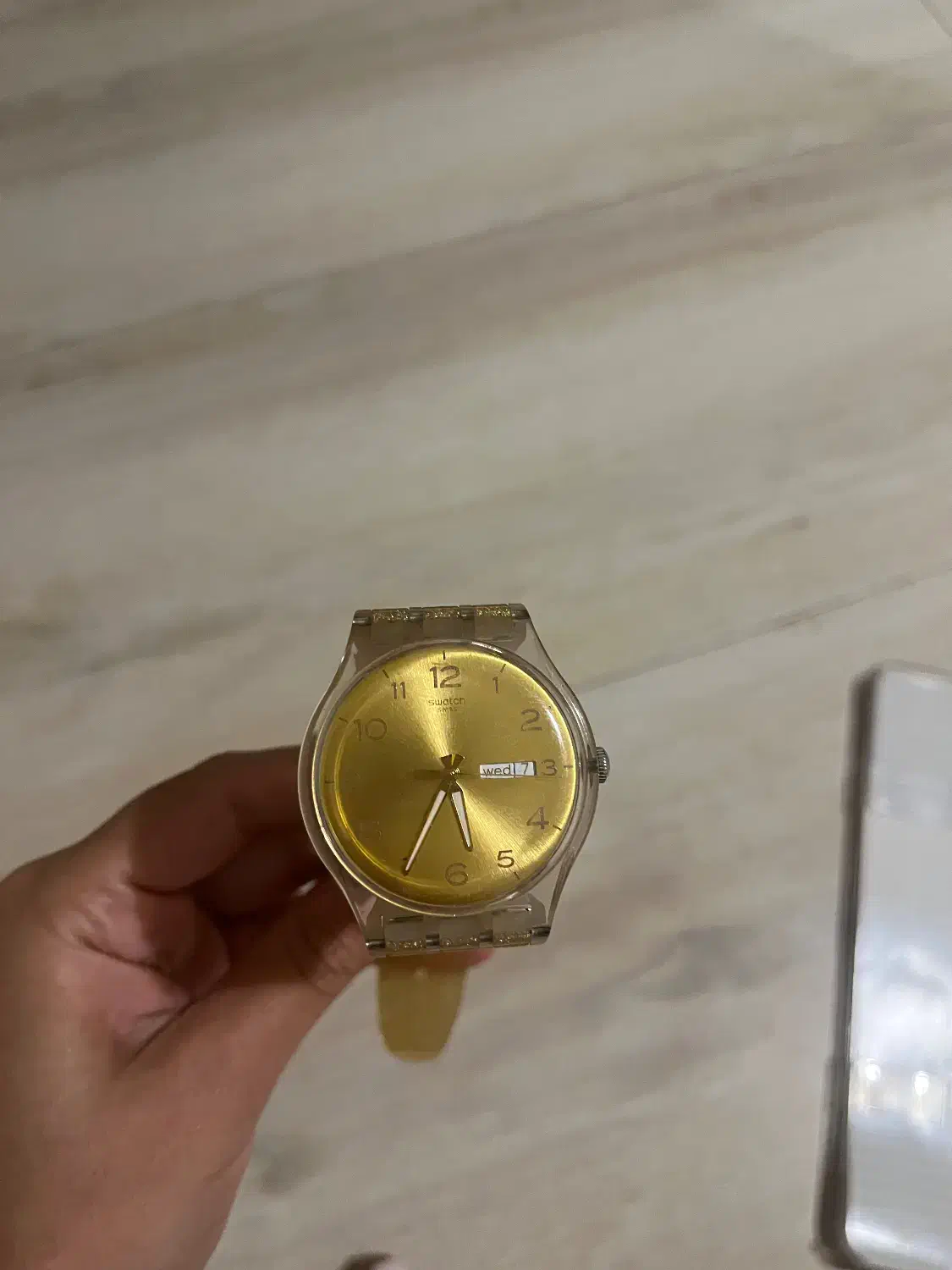 «ساعت سواچ اورجینال ، کامل با جعبه»|ساعت|کیش, |دیوار