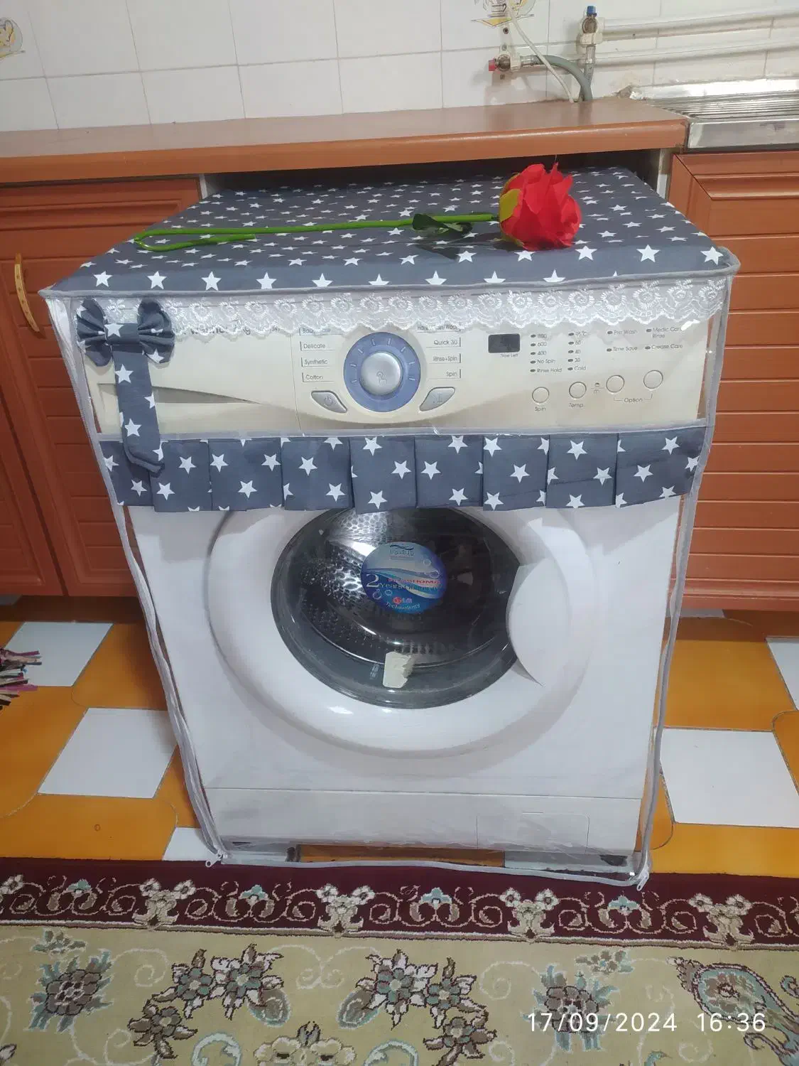 کاور لوازم برقی و سرویس عروس ودستگیره|سفره، حوله، دستمال آشپزخانه|قزوین, |دیوار