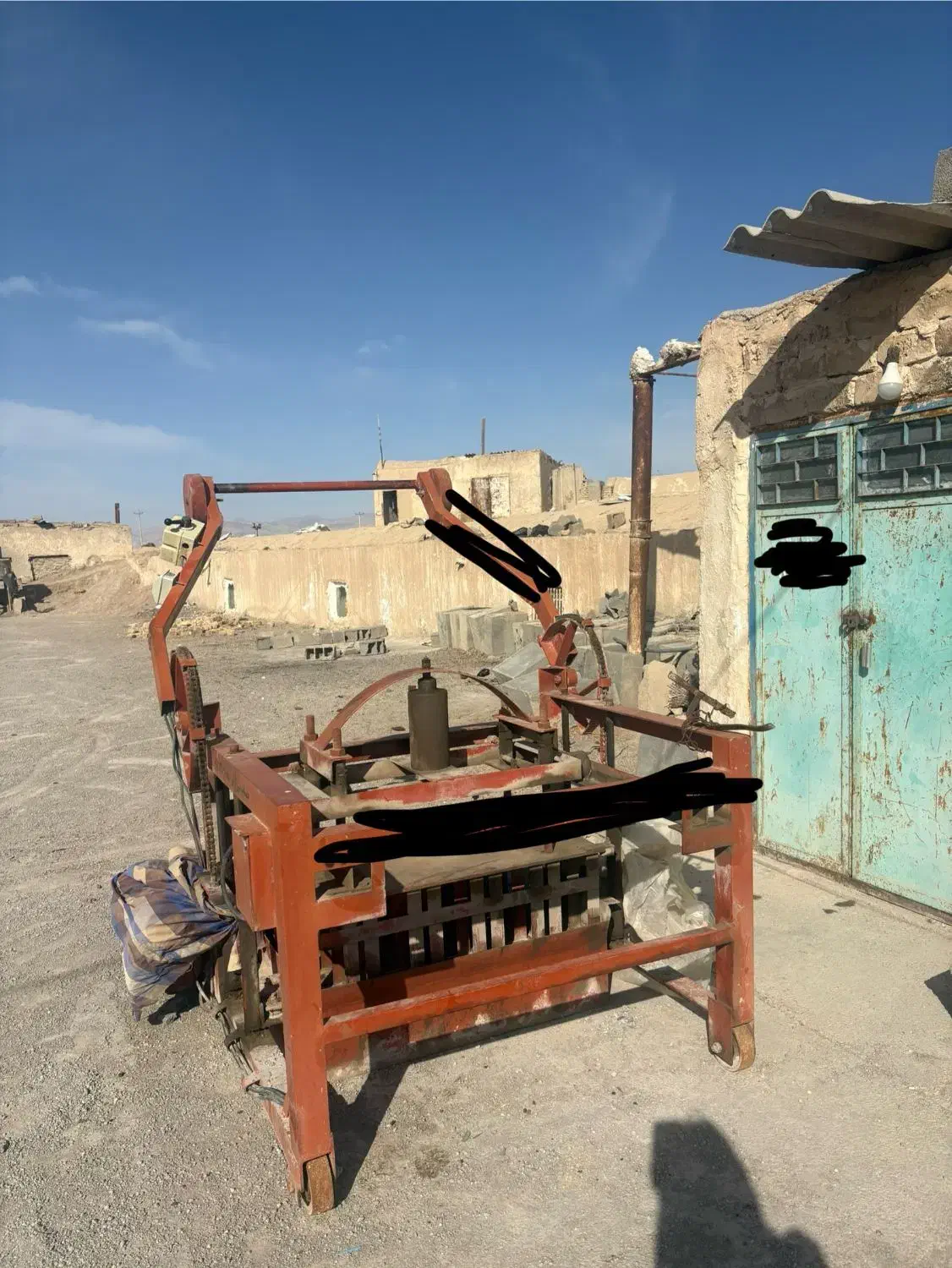 دستگاه بلوک زن وناری ساز|ماشینآلات صنعتی|سرخه, |دیوار