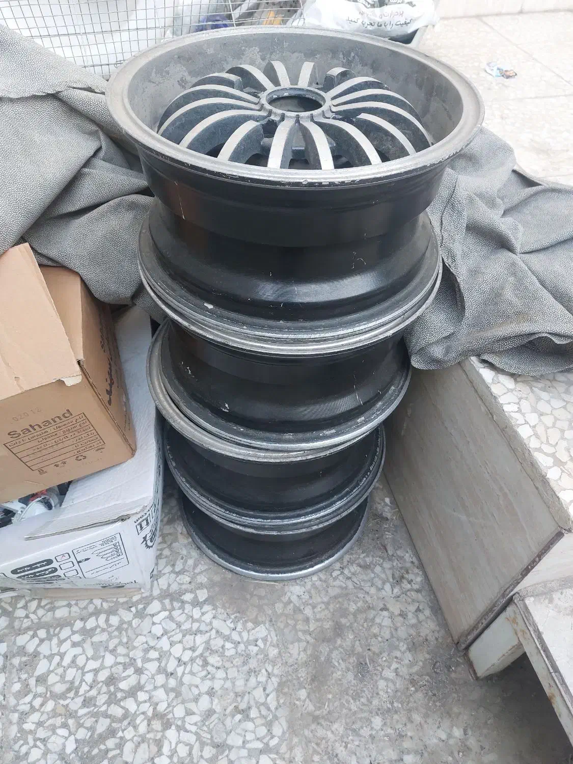 رینگ اسپرت پراید تمیز ۴ عدد|حراج|قم, عمار یاسر|دیوار