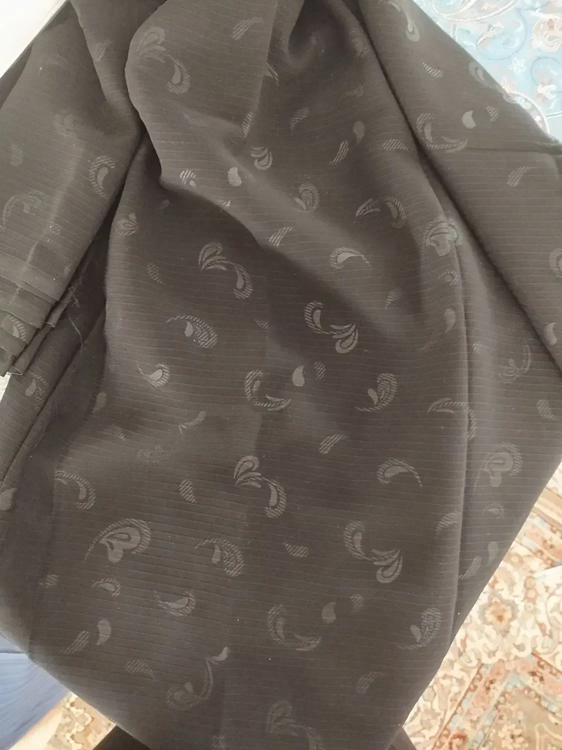 پارچه چادر مشکی|لباس|نهاوند, |دیوار