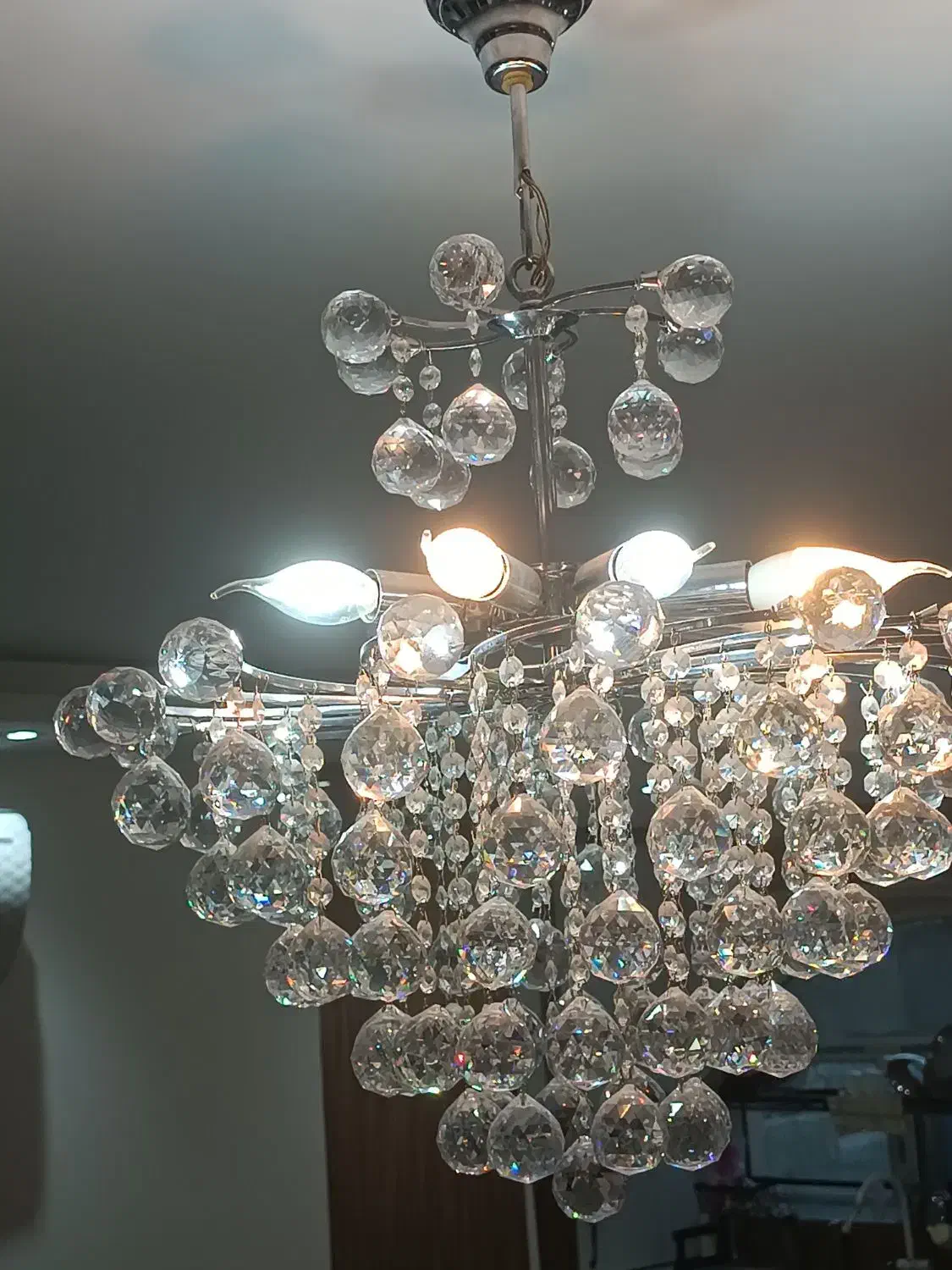 لوستر استیل|لوستر و چراغ آویز|اراک, |دیوار