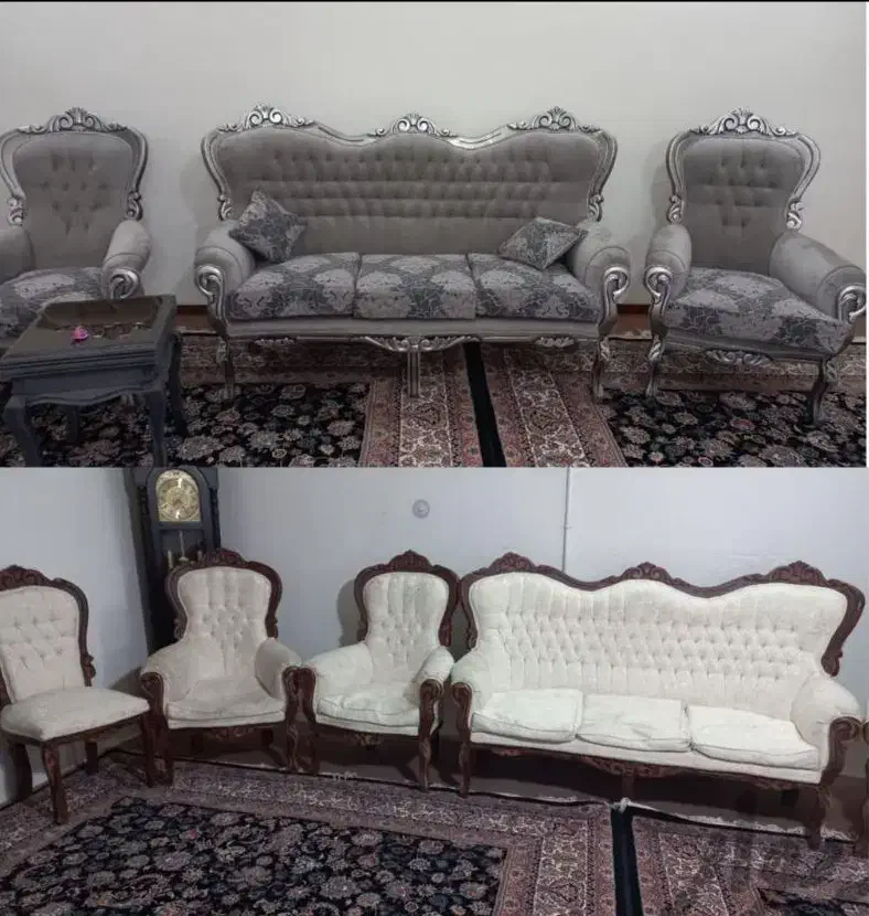 تعمیرات مبلمان تعمیر مبل راحتی استیل سلطنتی اقساط|مبلمان خانگی و میز عسلی|مشهد, عبادی|دیوار