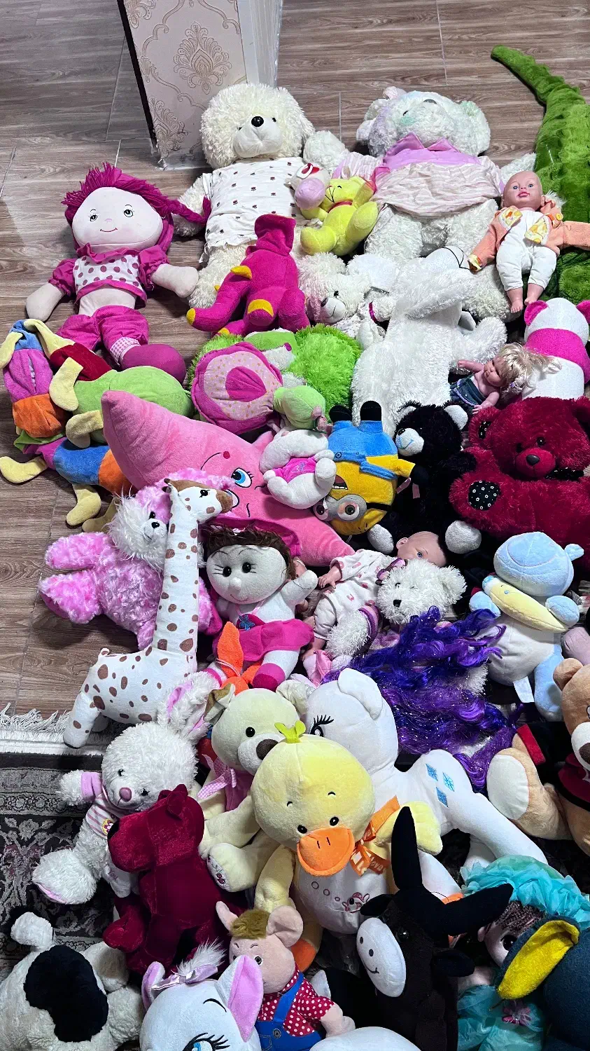 عروسکهای در حد نو|اسباب‌بازی بچه|لاهیجان, گلستان|دیوار