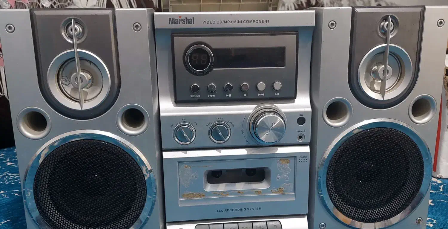 ظبط مارشال سالم درنو|سیستم صوتی خانگی|ایذه, |دیوار