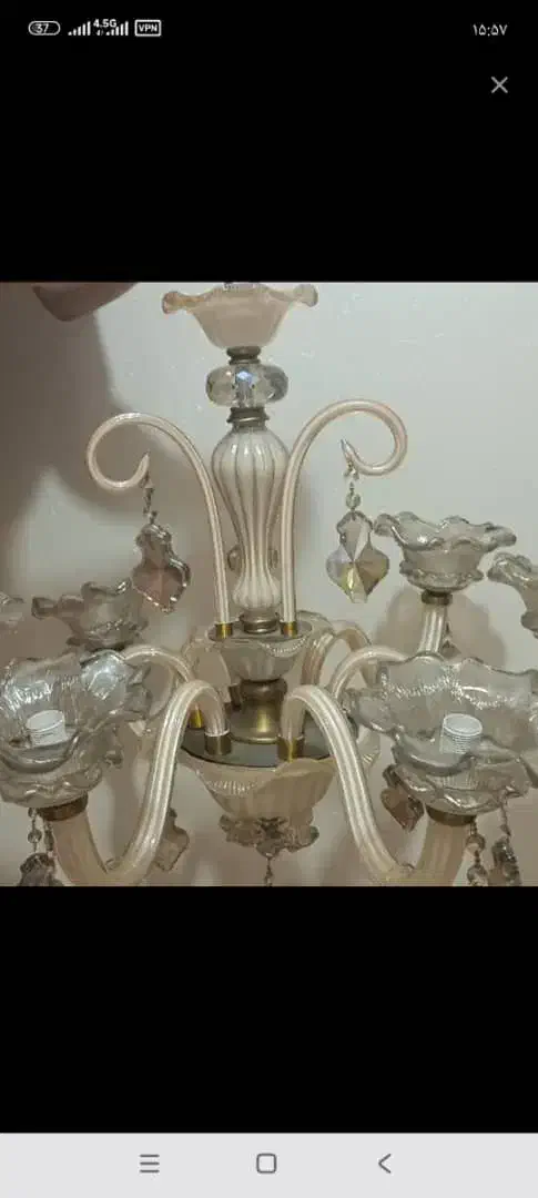 لوستر|لوستر و چراغ آویز|پرند, فاز ۵|دیوار