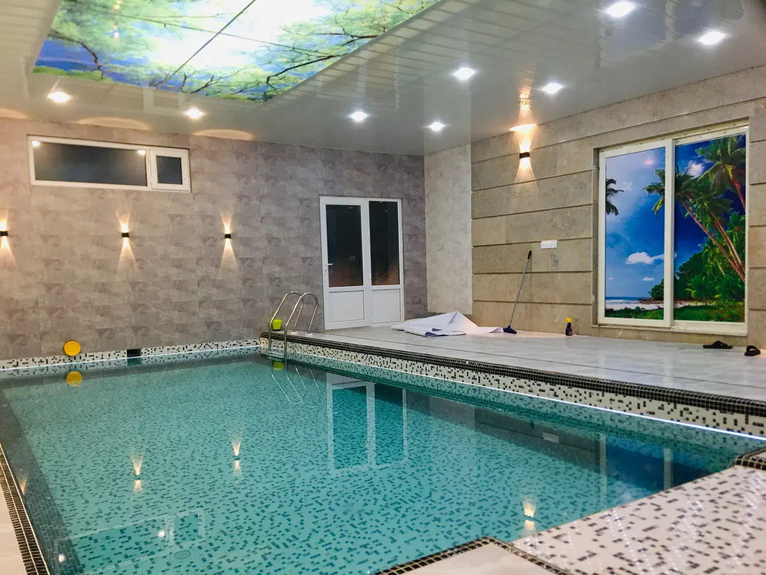 باغ ویلا اجاره ای شاهنامه استخر دار آب گرم فول‌|اجارهٔ کوتاه‌مدت ویلا و باغ|مشهد, شمس آباد|دیوار