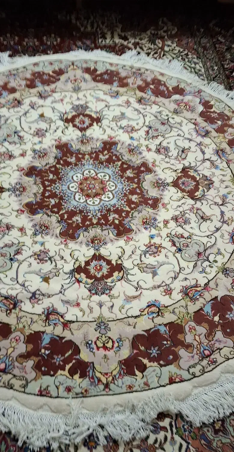 فرش دایره طرح علیا|فرش|تبریز, |دیوار