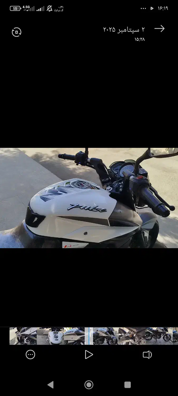 ns 200|موتورسیکلت|خرمآباد, |دیوار