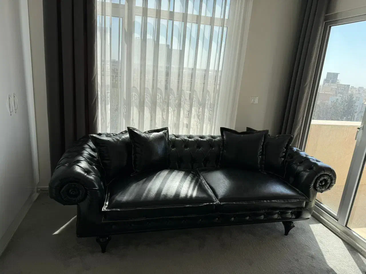 کاناپه تمام چرم|مبلمان خانگی و میز عسلی|کرج, گوهردشت|دیوار