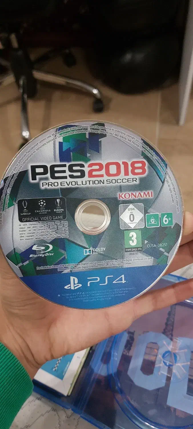 دیسک pes2018 ps4|کنسول، بازی ویدئویی و آنلاین|تهران, فردوس|دیوار