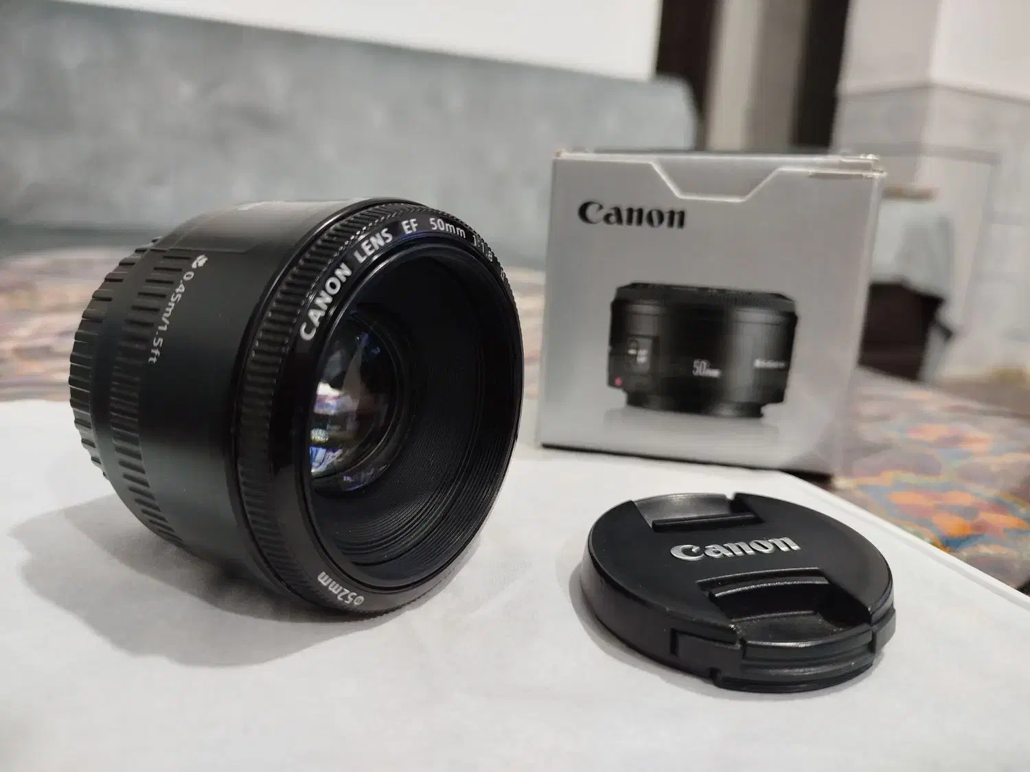 لنز فیکس ۵۰ میلیمتری کانن|دوربین عکاسی و فیلم‌برداری|رفسنجان, |دیوار