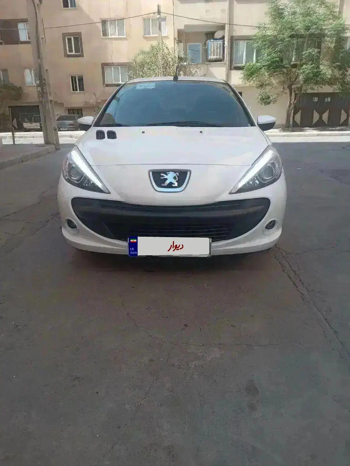 پژو۲۰۷  بی رنگ  سقف فلز کارکرد۵۹|خودرو سواری و وانت|رباط‌کریم, مسکن مهر آبشناسان|دیوار