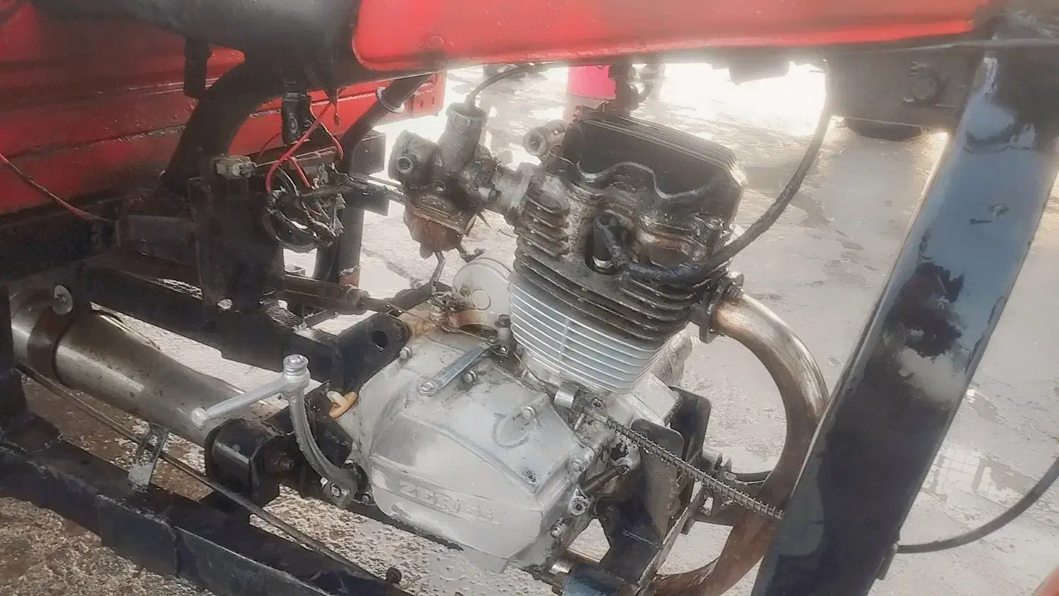 سه چرخه|موتورسیکلت|کارون, |دیوار