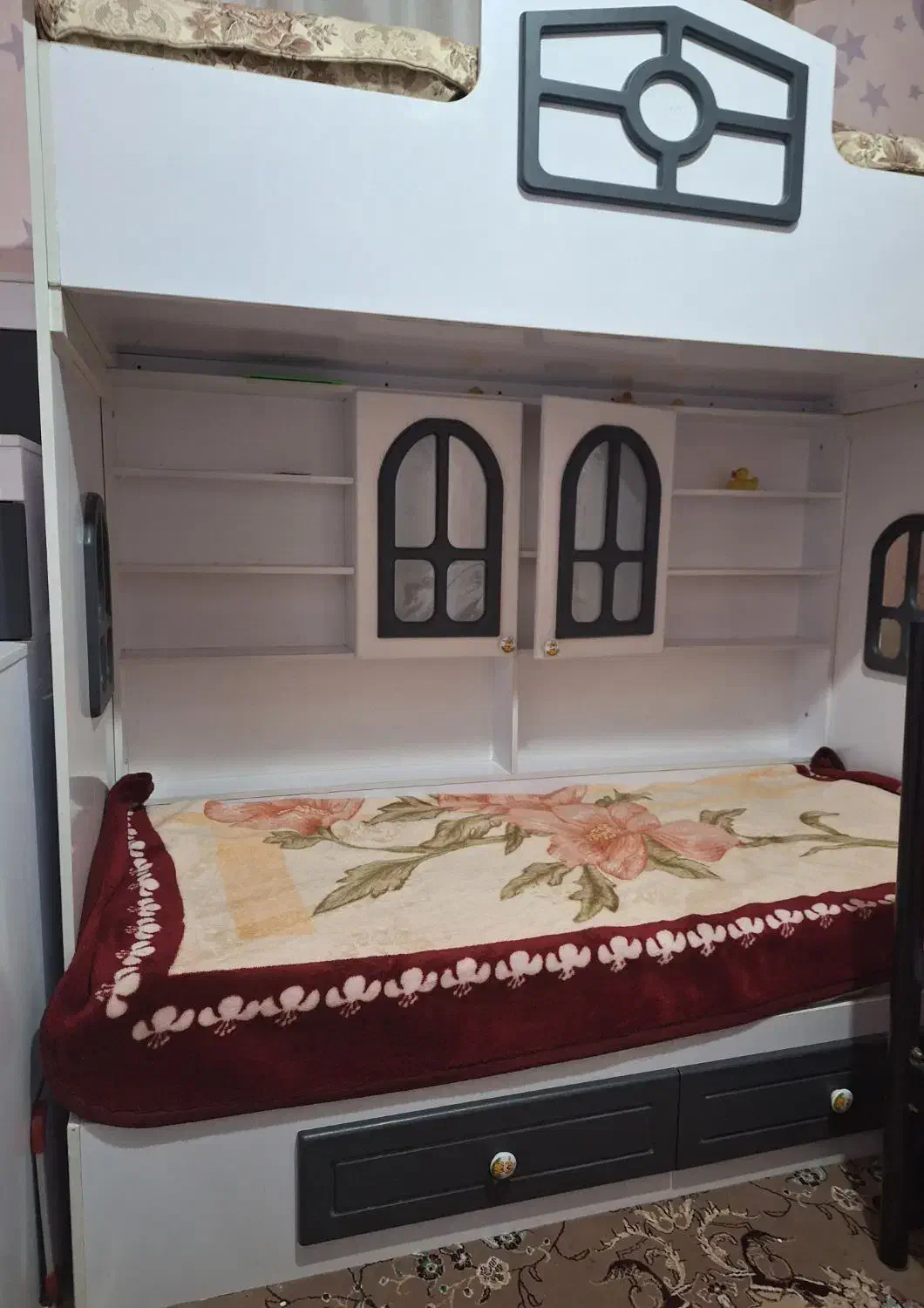 تخت ۲طبقه|تخت و سرویس خواب|حبیب آباد, |دیوار