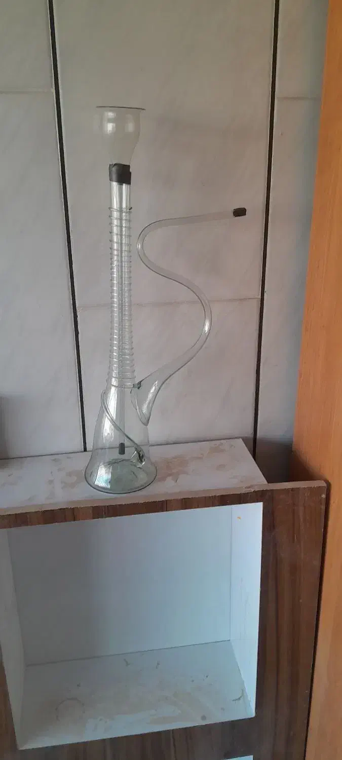 قلیان تزئینی شیشه ای|صنایع دستی و سایر لوازم تزئینی|نجف‌آباد, ویلاشهر|دیوار