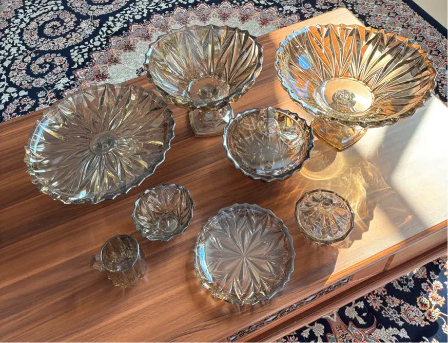 سرویس پذیرایی بلور|ظروف سرو و پذیرایی|شیراز, تندگویان|دیوار