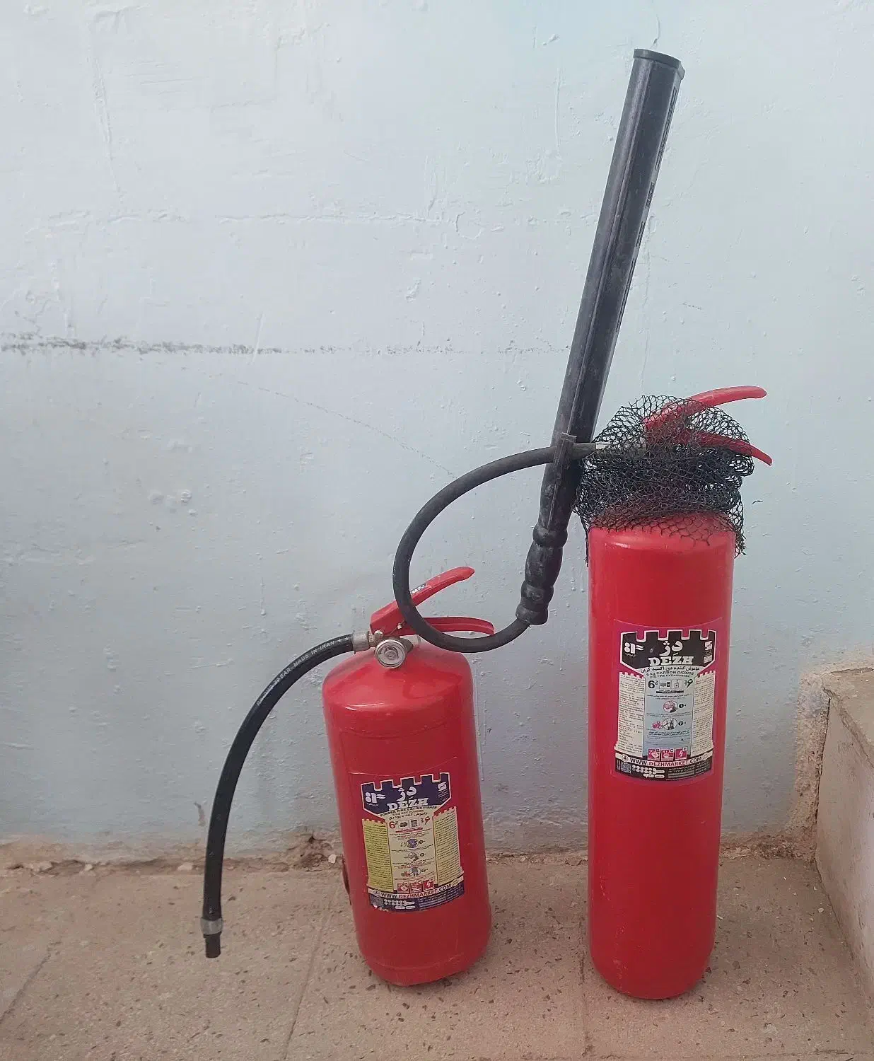 کپسول آتش نشانی|ابزارآلات|کرمانشاه, |دیوار