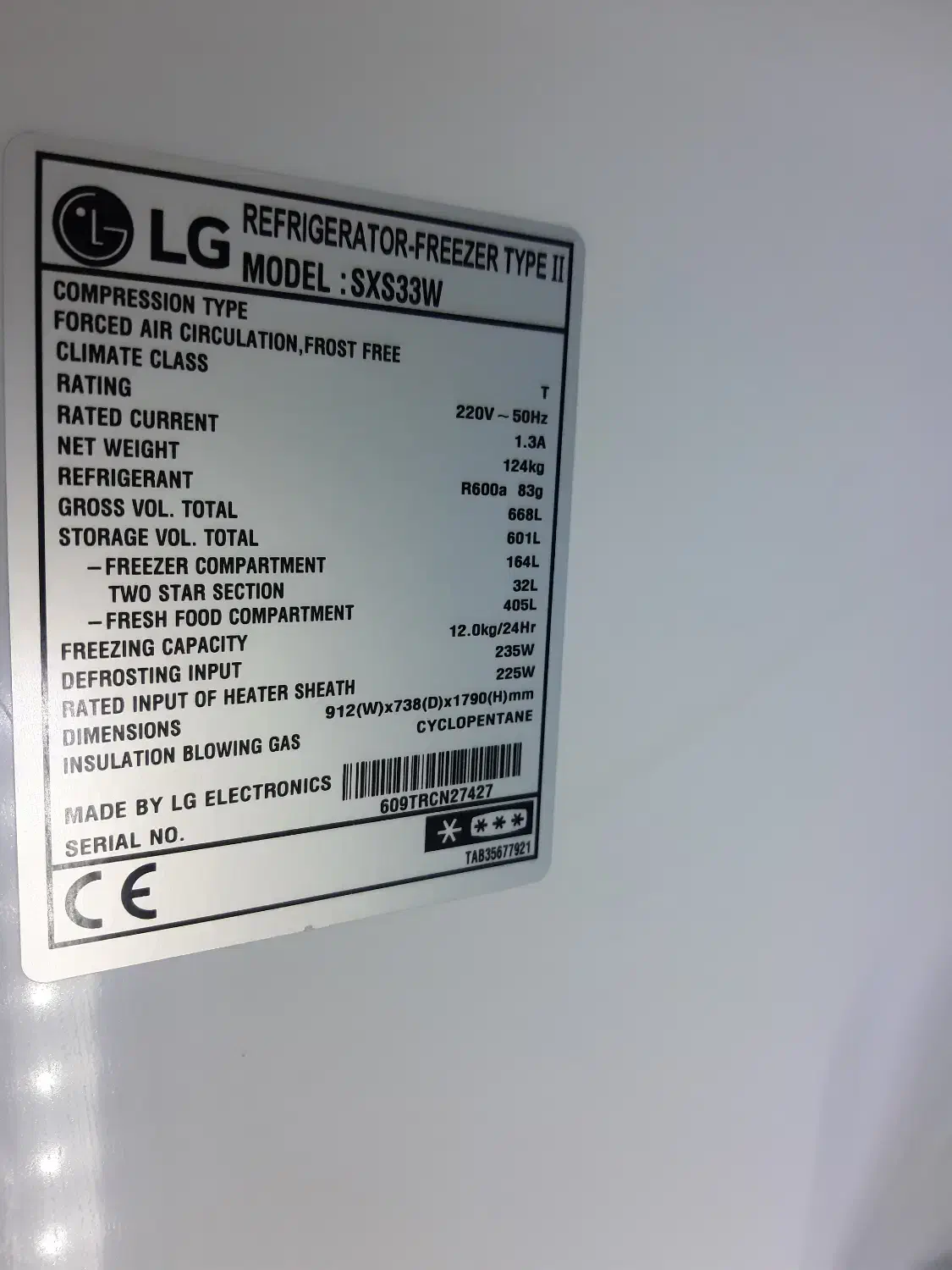 یخچال ساید LG دارای گارانتی|یخچال و فریزر|سبزوار, کاشفی شمالی (دادگستری)|دیوار