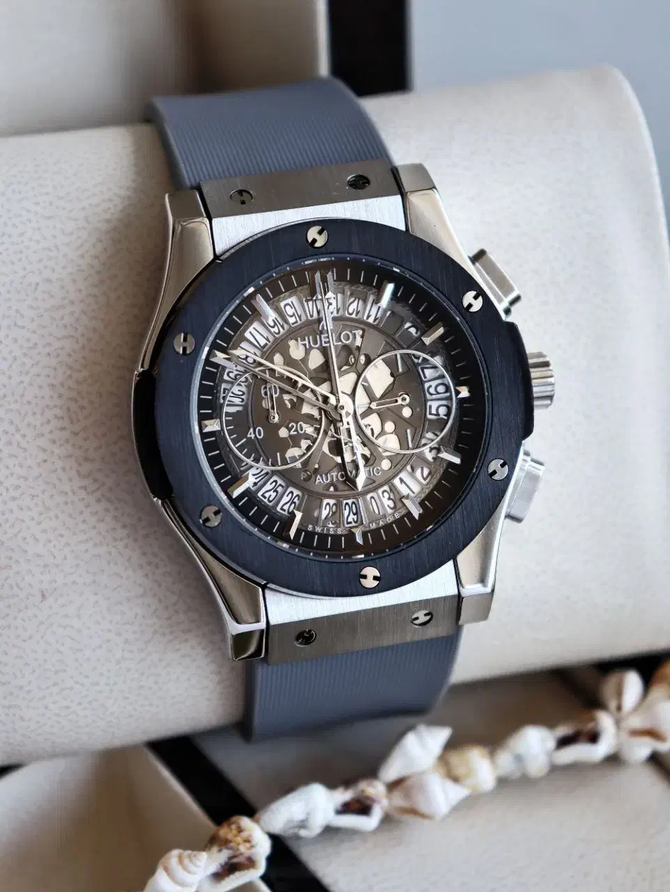 ساعت هابلوت تک و سه موتوره Hublot ساده و اسکلتون|ساعت|اصفهان, احمدآباد|دیوار