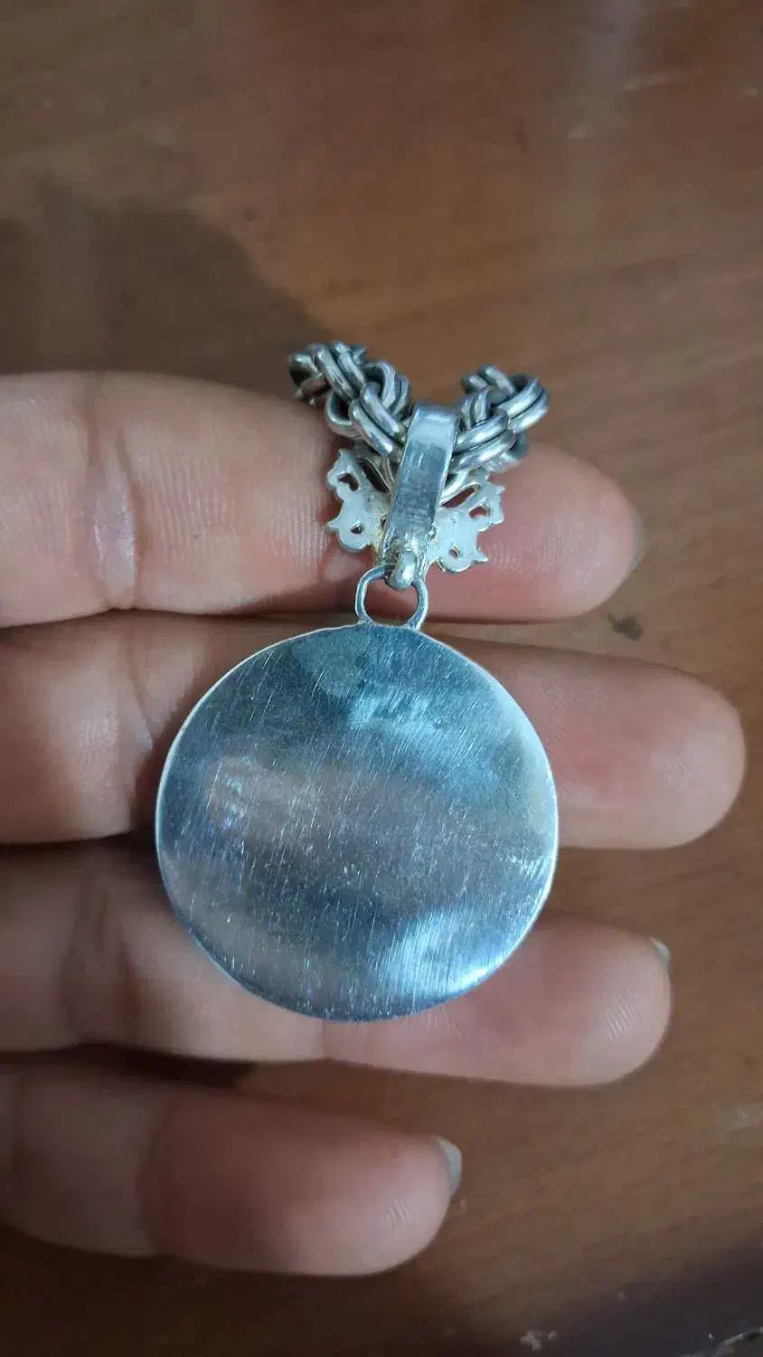 پلاک گردنبند نقره|جواهرات|اسلام‌شهر, شهرک مهدیه|دیوار