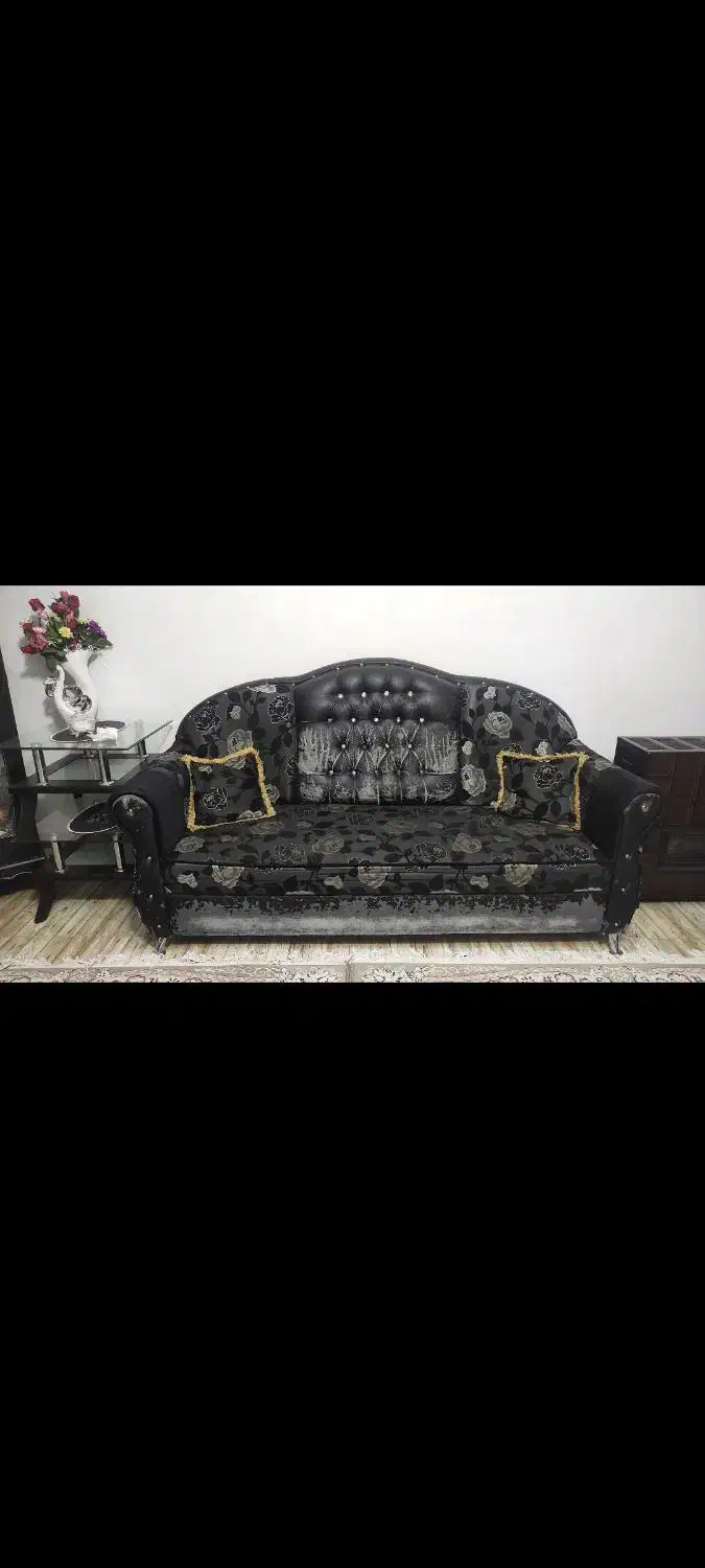 مبل ۸نفره سالم فنری فقط روکش میخواد|مبلمان خانگی و میز عسلی|آذرشهر, |دیوار