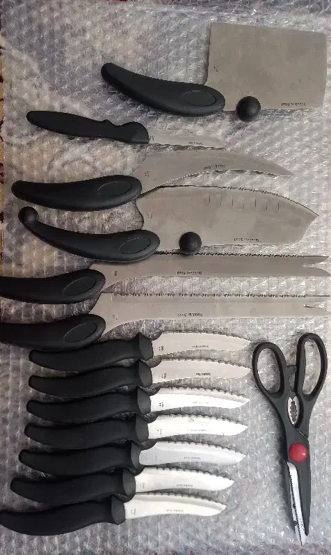 ست چاقو میراکل ۱۵ پارچه|ظروف پختوپز|قم, نیروگاه|دیوار