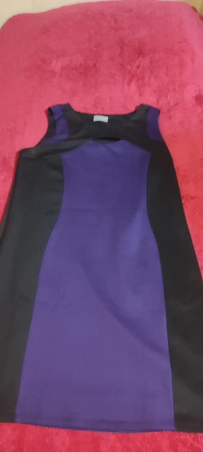 پیراهن مجلسی بنفش مشکی|لباس|بندر انزلی, متروپل|دیوار