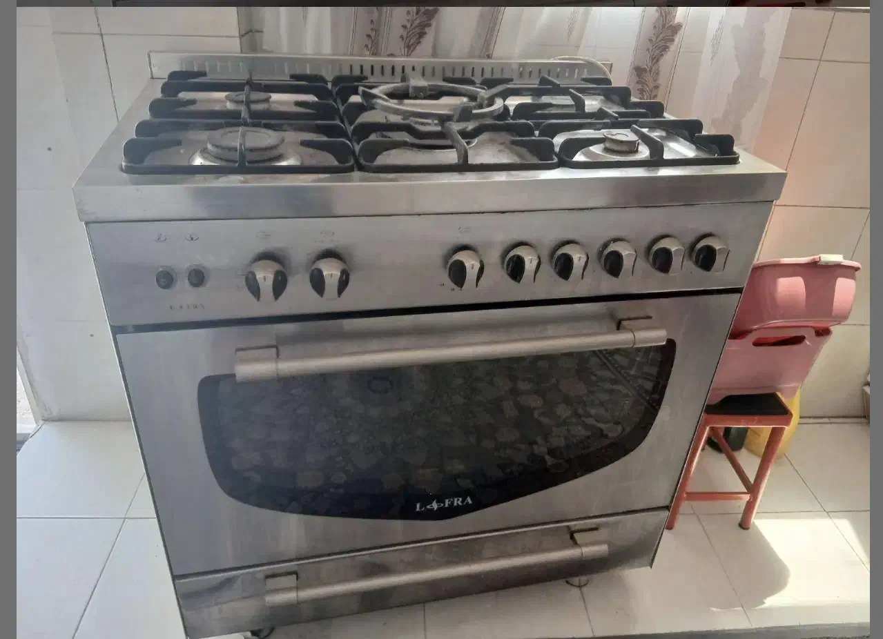 فر گاز لفورا اصل ایتالیا کاملا سالم و در حد نو|اجاق گاز و لوازم برقی پخت‌وپز|تبریز, |دیوار