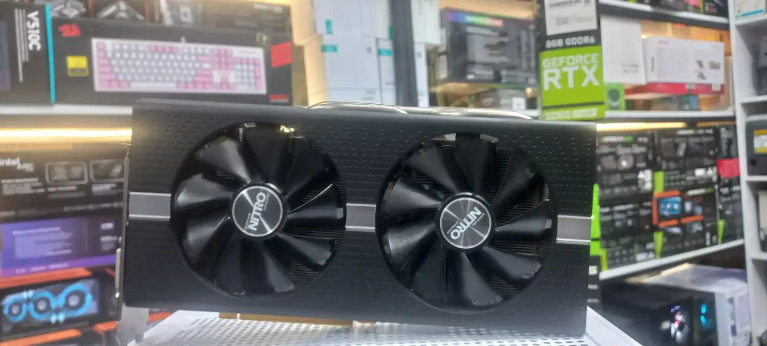 کارت گرافیک RX 580 8G SAPPHIRE NITRO|قطعات و لوازم جانبی رایانه|کرج, اصفهانیها|دیوار