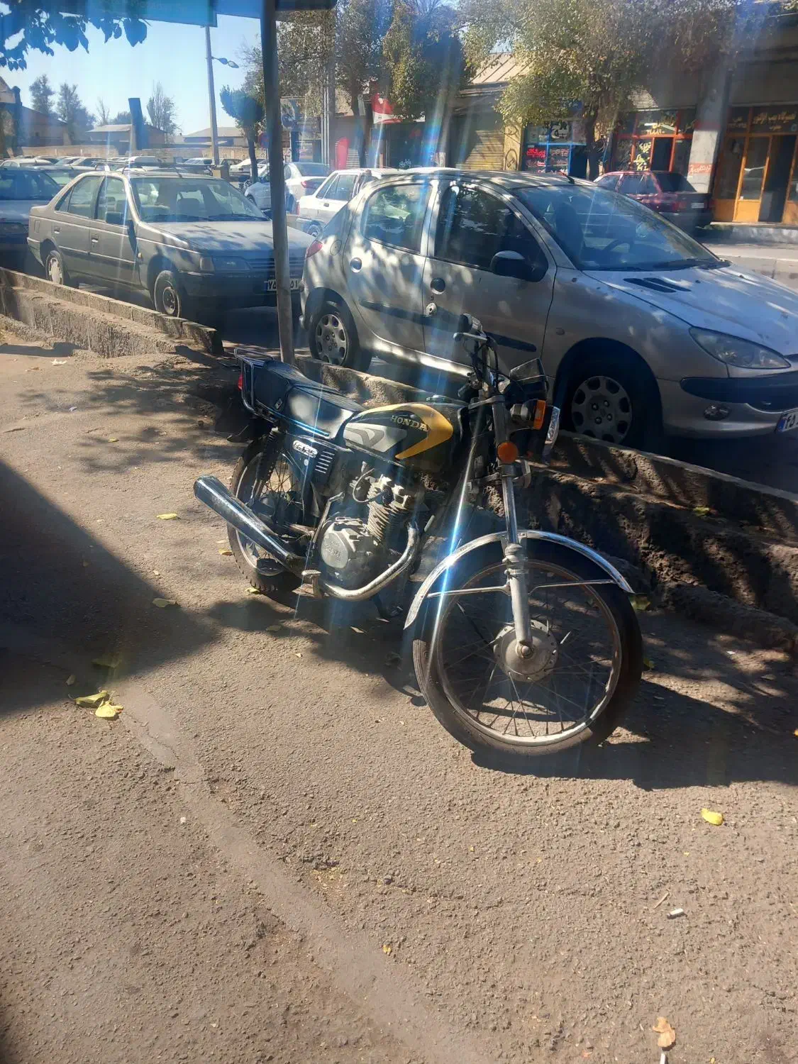 هندا۱۲۵|موتورسیکلت|قزوین, |دیوار