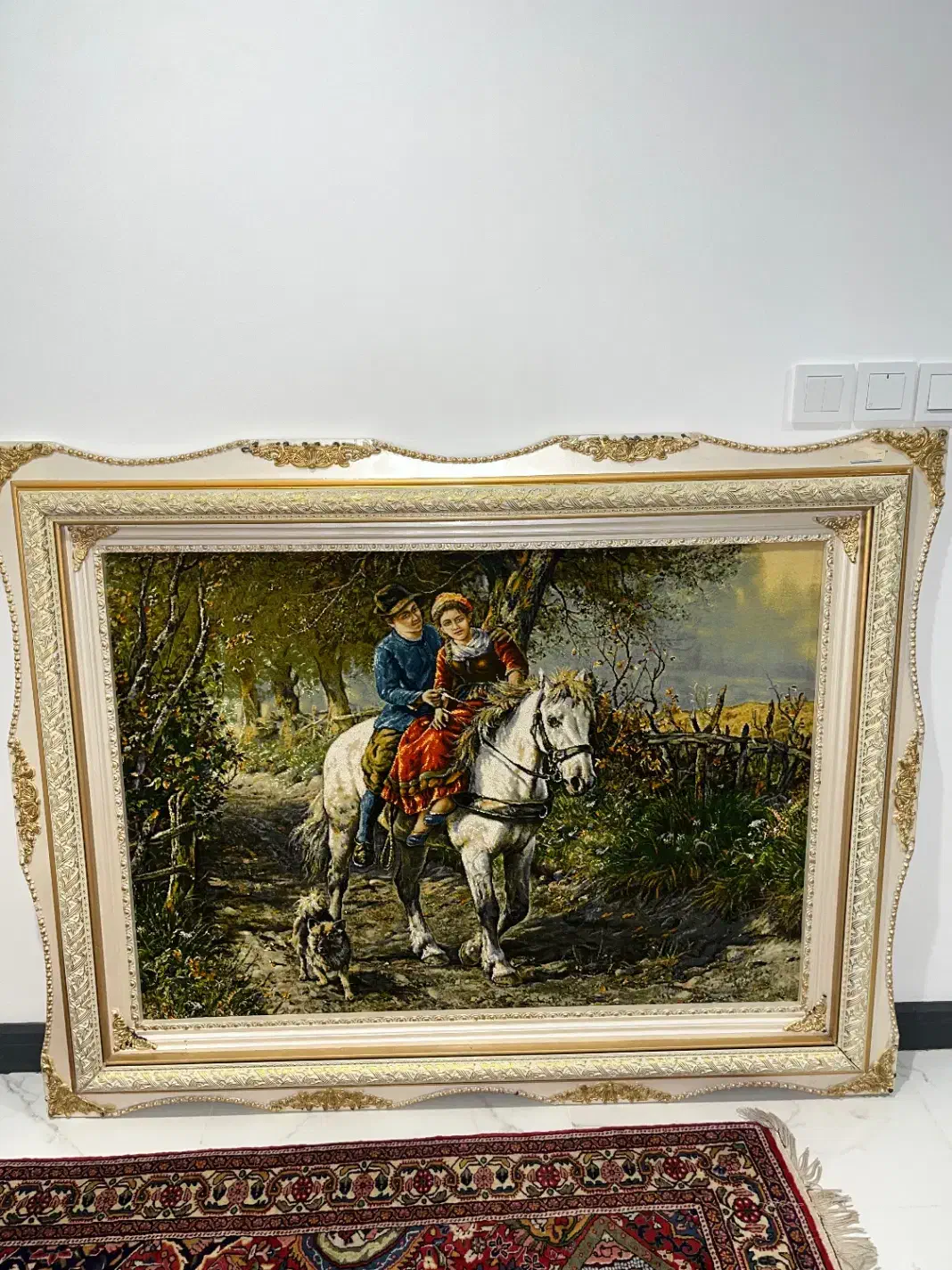 تابلو فرش دستبافت|تابلو فرش|تهران, حکیمیه|دیوار